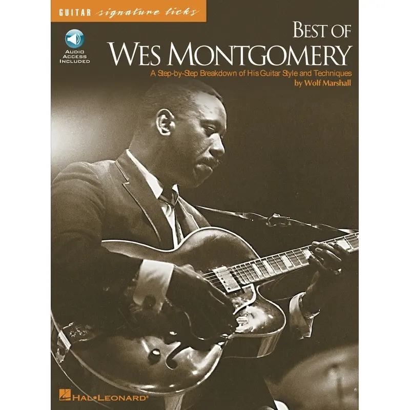 BEST OF WES MONTGOMERY SIGNATURE LICKS GUITAR BK/OLA