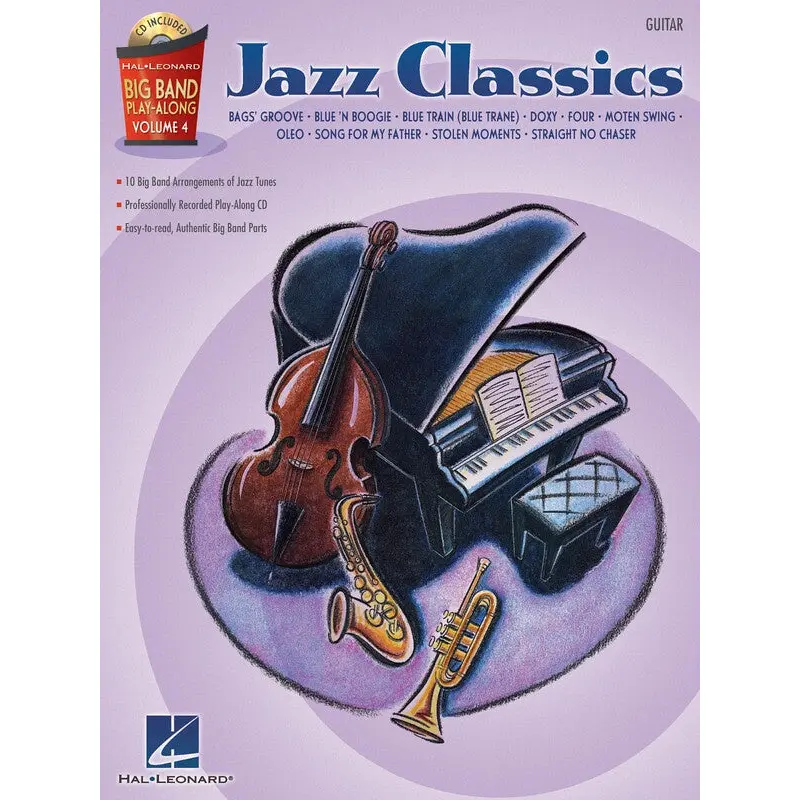 BIG BAND PLAY ALONG V4 JAZZ CLASSICS GUITAR