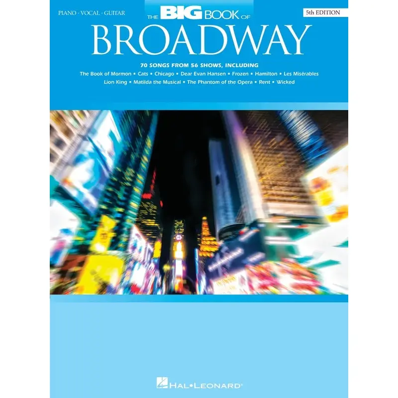 BIG BOOK OF BROADWAY PVG 5TH ED