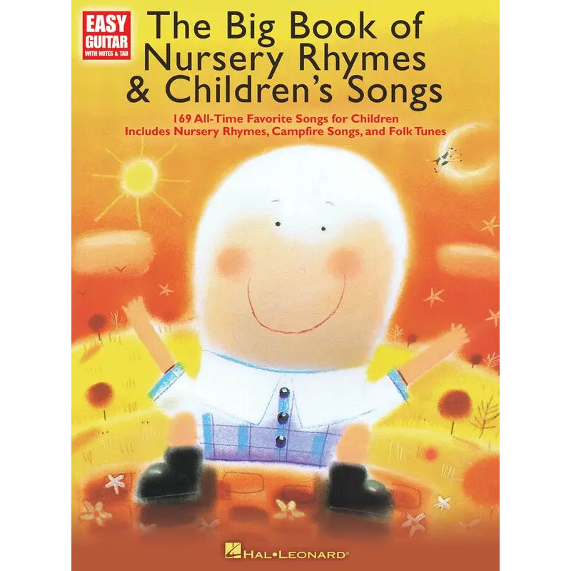 BIG BOOK OF NURSERY RHYMES & CHILDRENS SONGS EASY GUITAR
