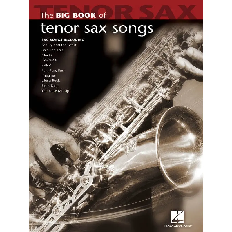 BIG BOOK OF TENOR SAX SONGS