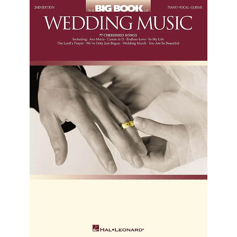 BIG BOOK OF WEDDING MUSIC 2ND EDN PVG