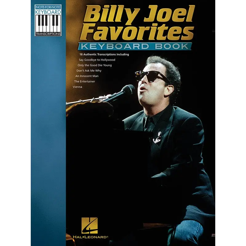 BILLY JOEL FAVORITES KEYBOARD TRANSCRIPTIONS
