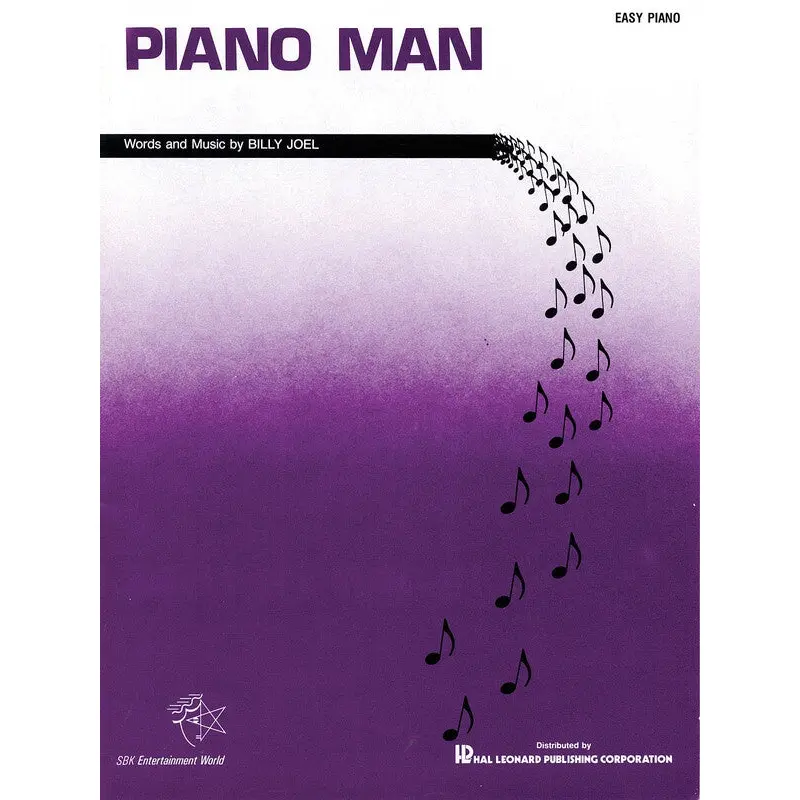 BILLY JOEL - PIANO MAN EASY PIANO S/S