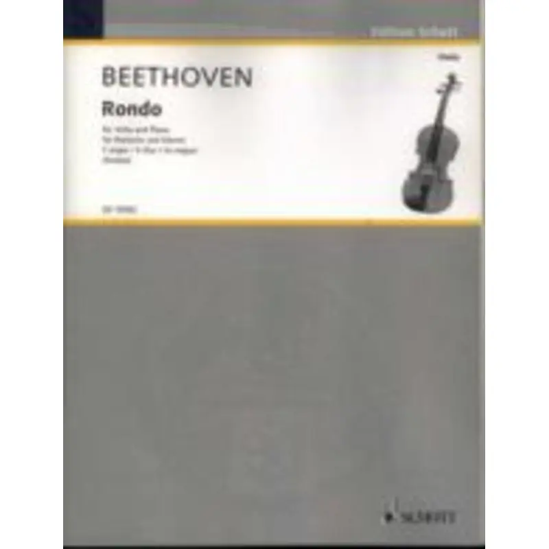 BEETHOVEN - RONDO F MAJOR VIOLA/PIANO ARR FORBES