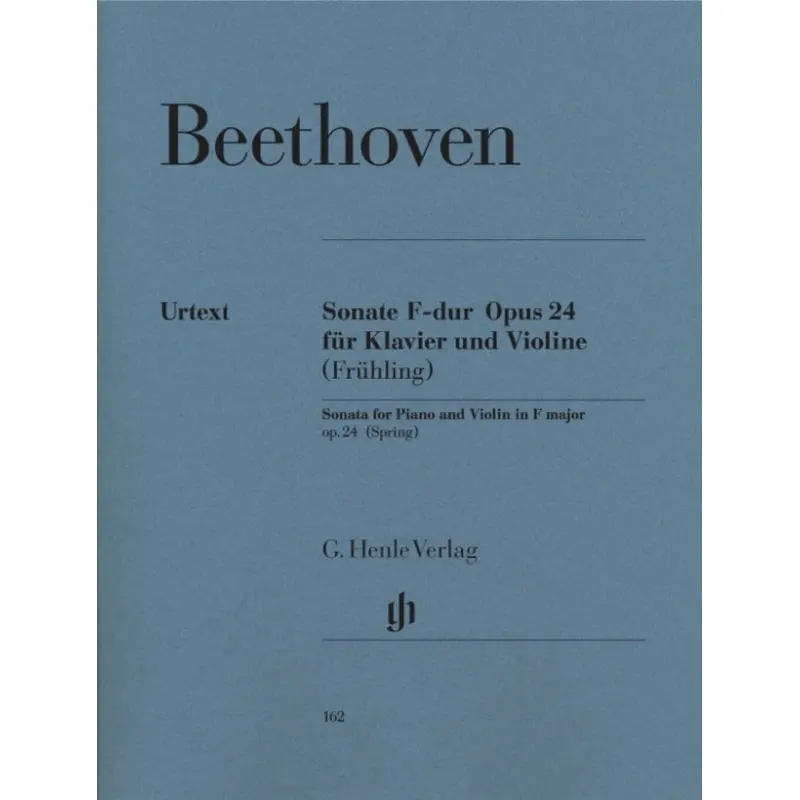 BEETHOVEN - SONATA OP 24 F VIOLIN/PIANO SPRING SONATA