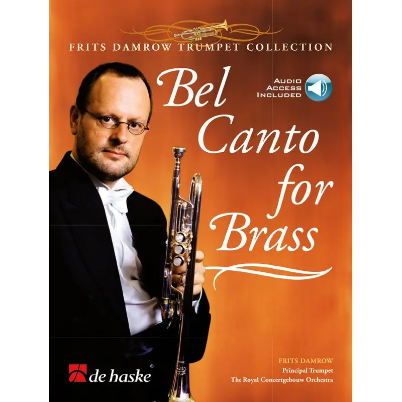 BEL CANTO FOR BRASS FRITS DAMROW TRUMPET COLLECTION BK/OLA