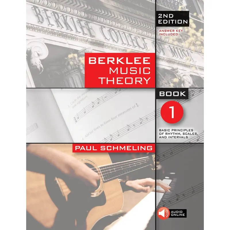 BERKLEE MUSIC THEORY BOOK 1 BK/OLA 2ND EDITION