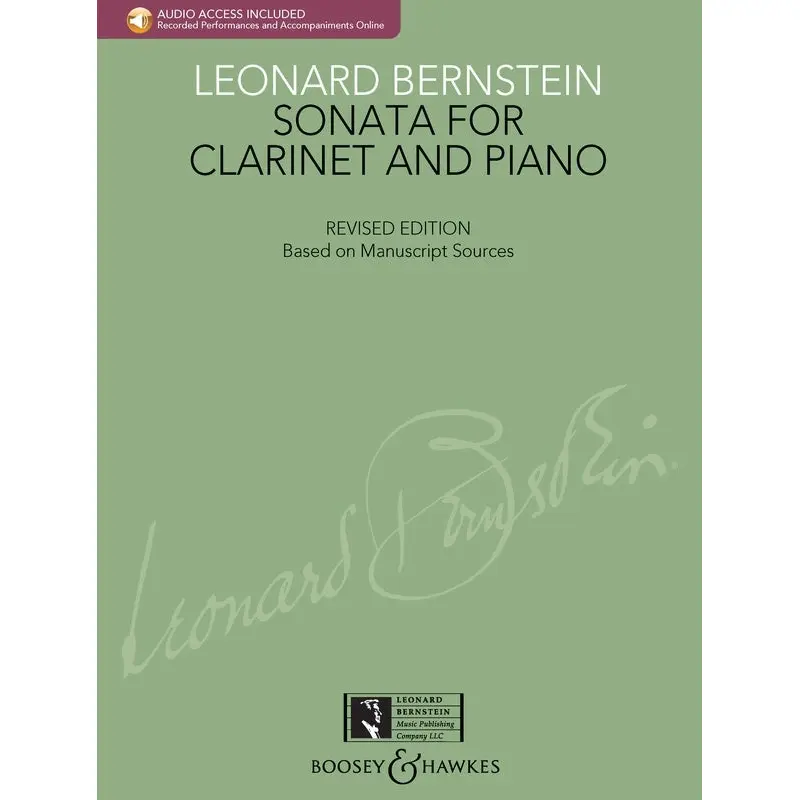 BERNSTEIN - SONATA FOR CLARINET/PIANO BK/OLA REVISED ED