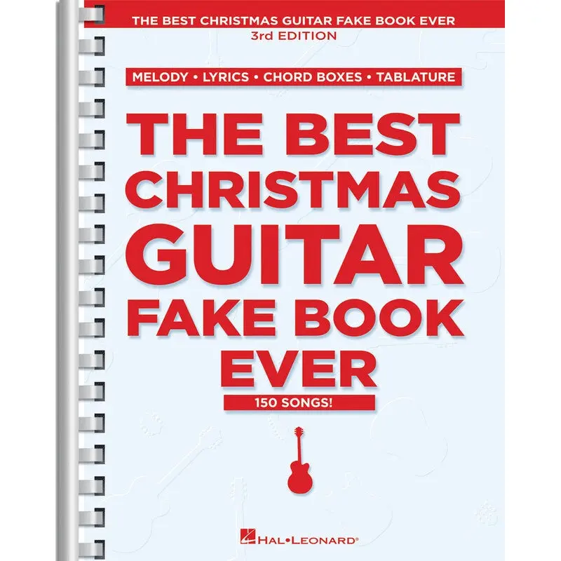 BEST CHRISTMAS GUITAR FAKE BOOK EVER - 3RD EDITION