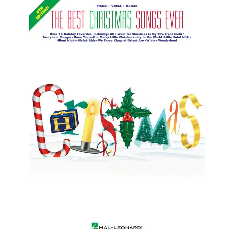 BEST CHRISTMAS SONGS EVER 6TH EDITION PVG