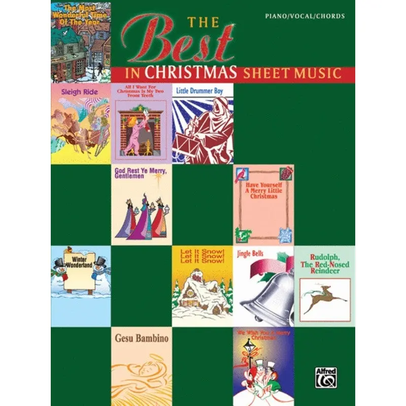 BEST IN CHRISTMAS SHEET MUSIC PVG