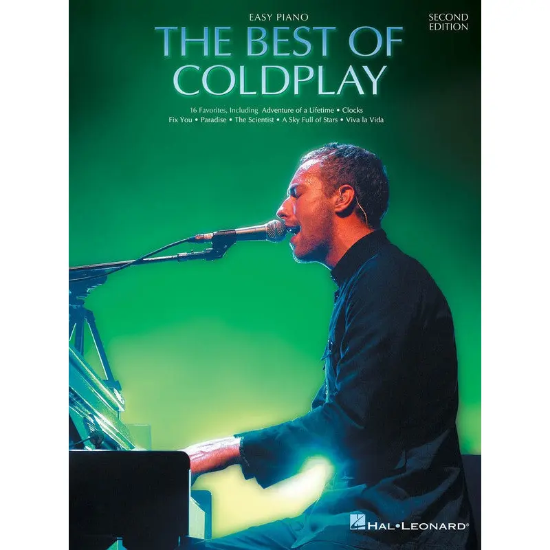 BEST OF COLDPLAY FOR EASY PIANO 2ND EDITION