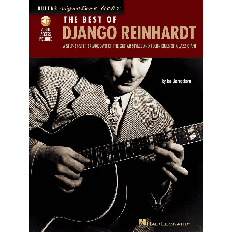 BEST OF DJANGO REINHARDT GUITAR SIGNATURE LICKS BK/OLA