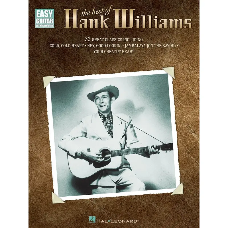 BEST OF HANK WILLIAMS EASY GUITAR