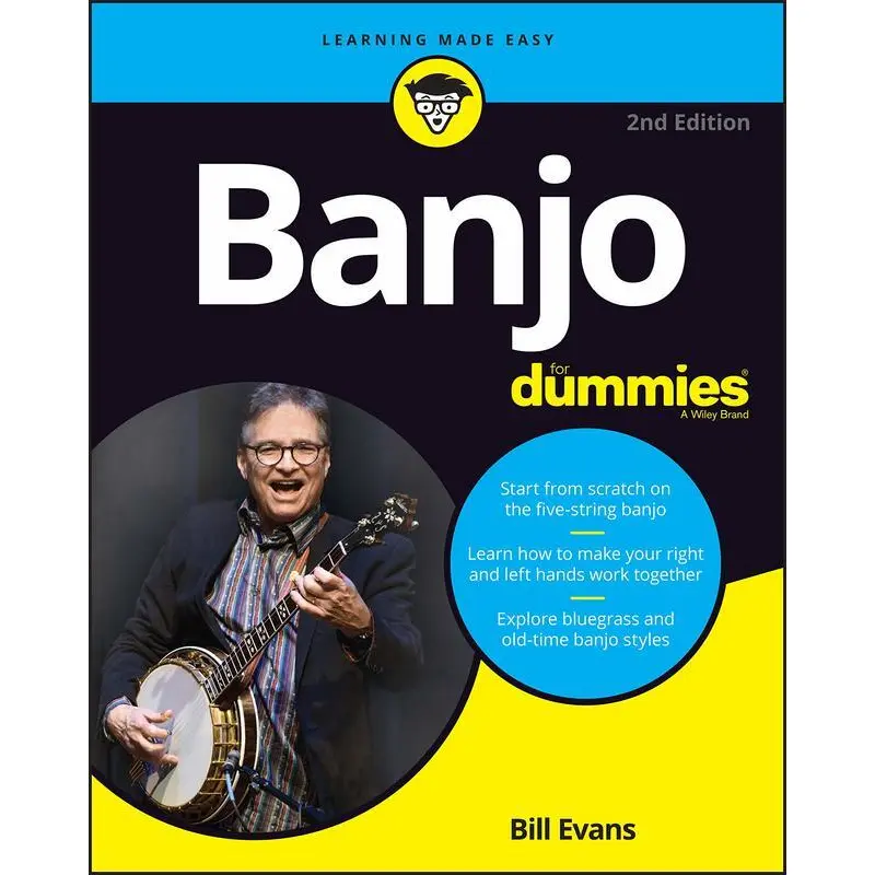 BANJO FOR DUMMIES 2ND ED BK/OLM