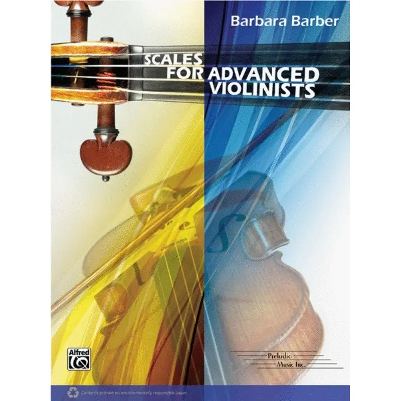 BARBER - SCALES FOR ADVANCED VIOLINISTS