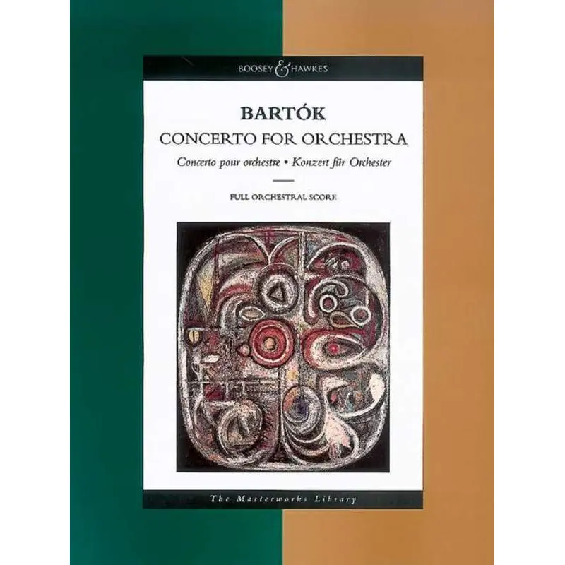 BARTOK - CONCERTO FOR ORCHESTRA FULL SCORE