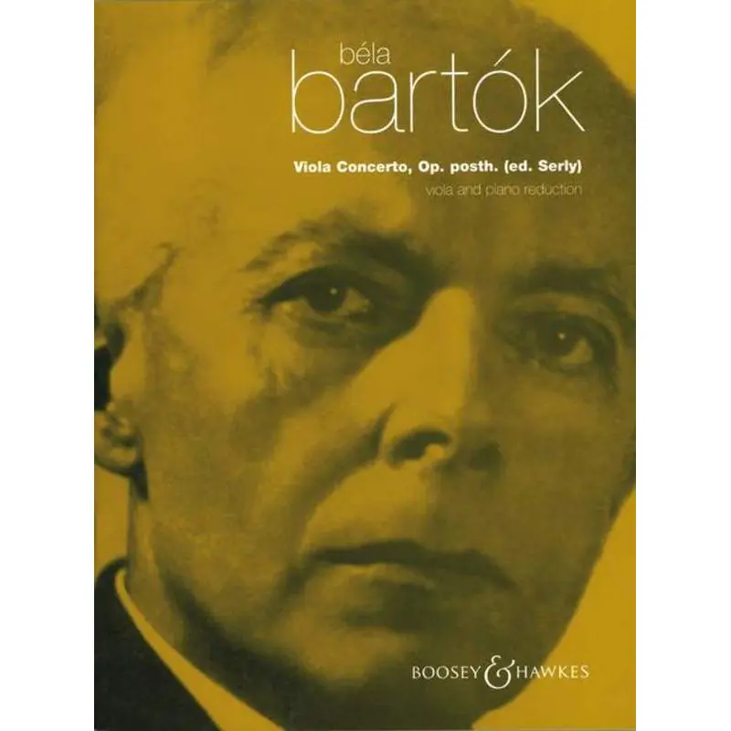 BARTOK - VIOLA CONCERTO VIOLA/PIANO ARR PRIMROSE