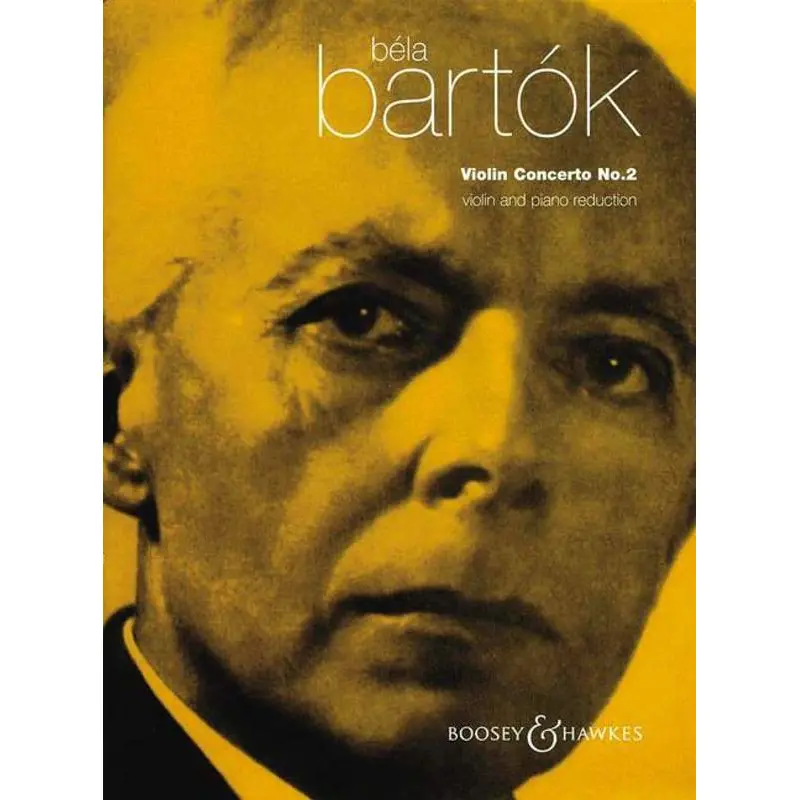 BARTOK - VIOLIN CONCERTO NO 2 VIOLIN/PIANO