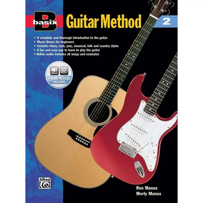 BASIX GUITAR METHOD BK 2 BK/OLA