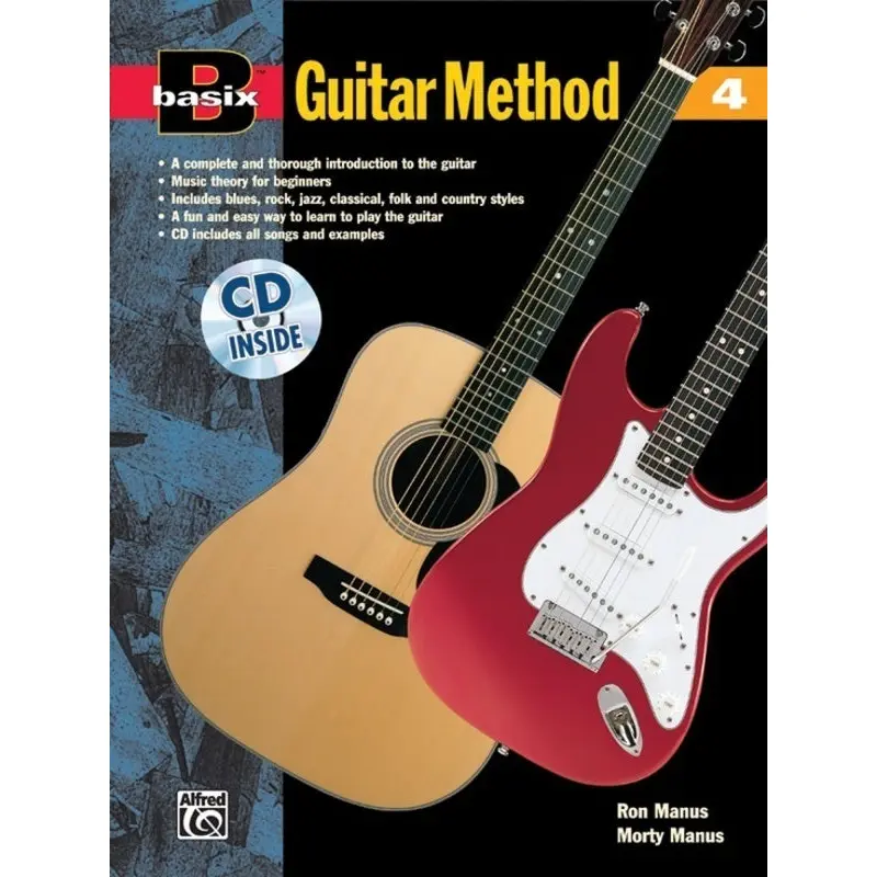 BASIX GUITAR METHOD BK 4 BK/CD