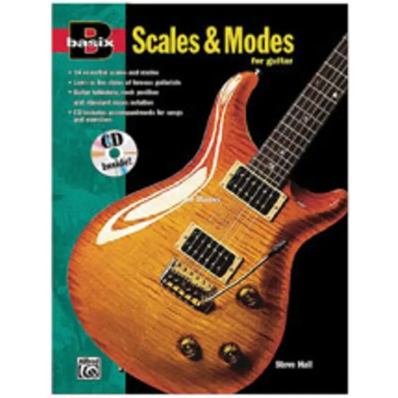 BASIX SCALES AND MODES FOR GUITAR BK/OLA