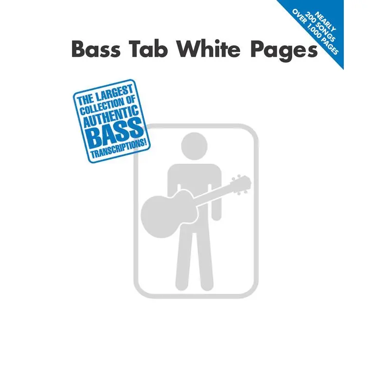 BASS TAB WHITE PAGES