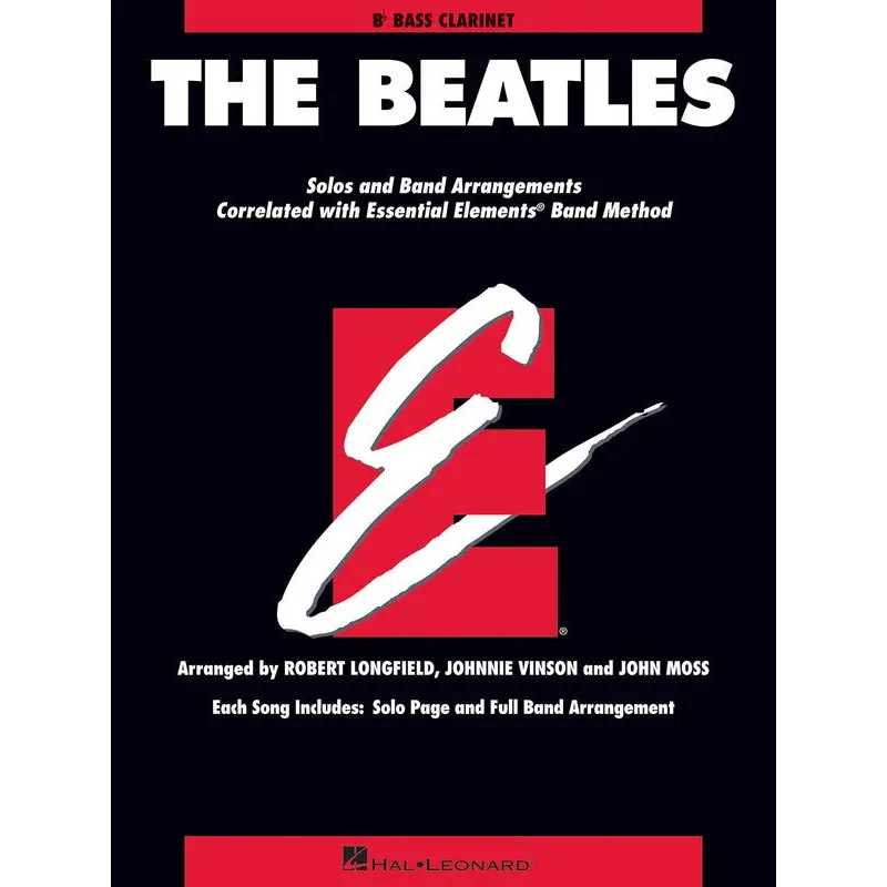 BEATLES ESSENTIAL ELEMENTS BASS CLAR EE