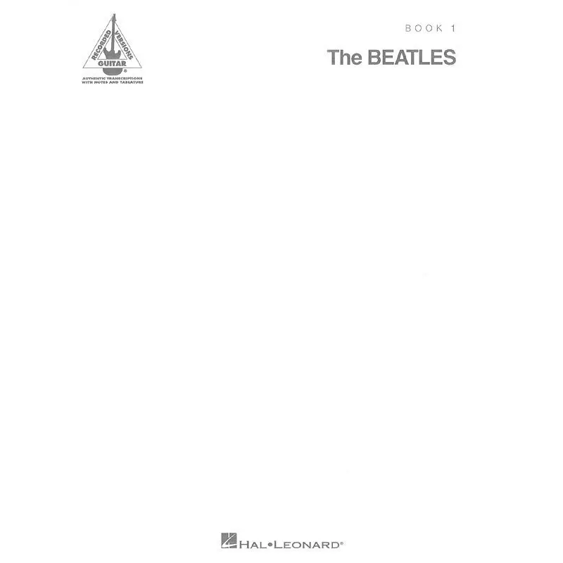 BEATLES (WHITE ALBUM) BK 1 GUITAR TAB RV