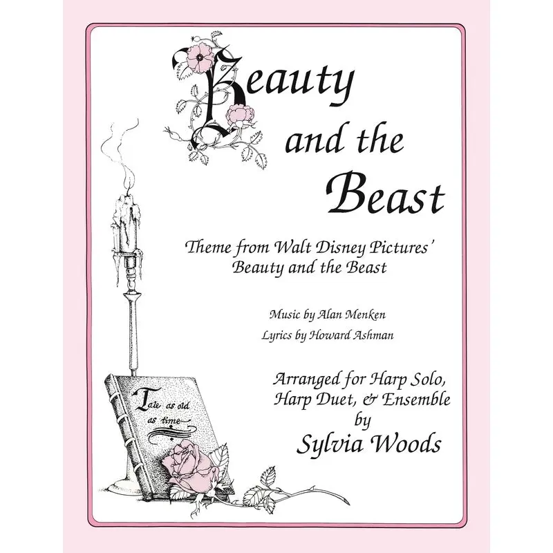 BEAUTY AND THE BEAST ARRANGED FOR HARP