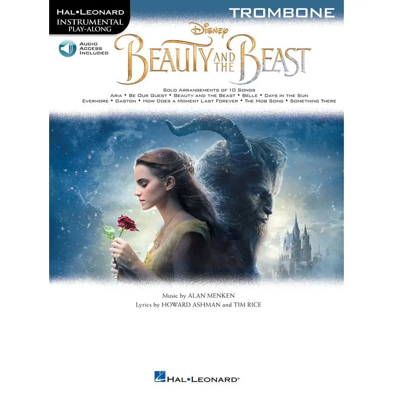 BEAUTY AND THE BEAST FOR TROMBONE BK/OLA