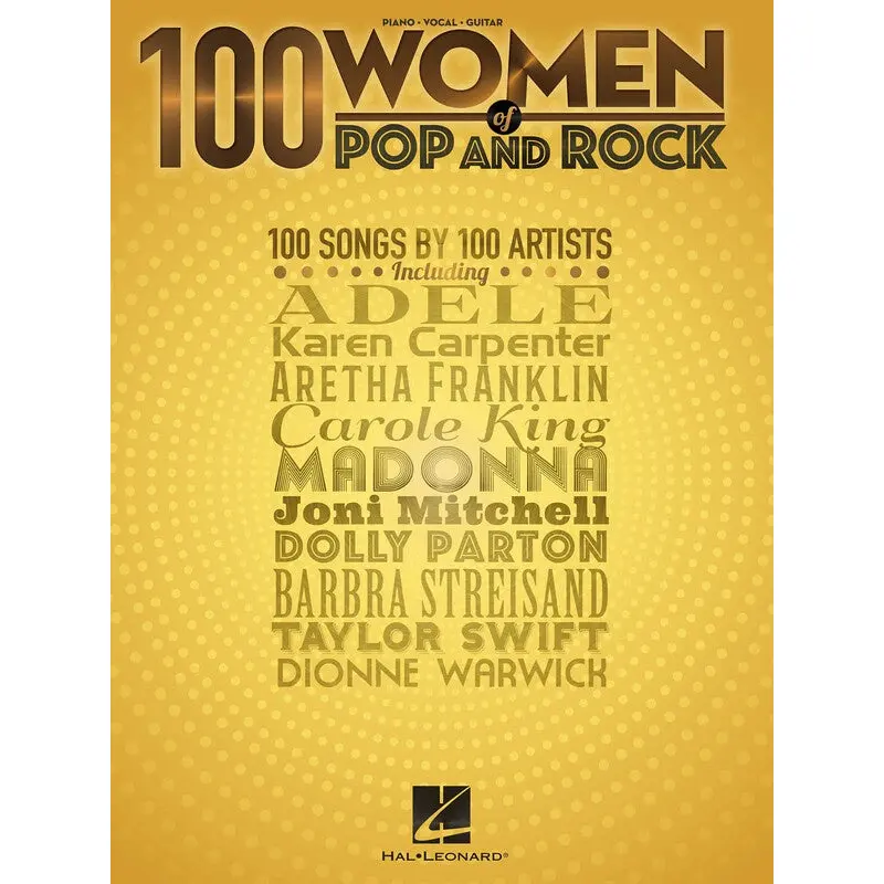 100 WOMEN OF POP AND ROCK PVG