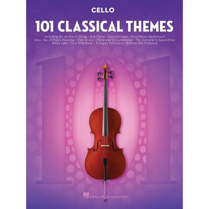 101 CLASSICAL THEMES FOR CELLO