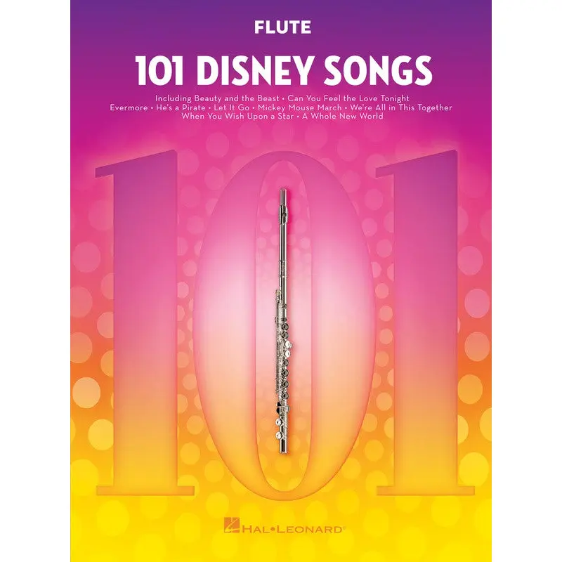 101 DISNEY SONGS FOR FLUTE