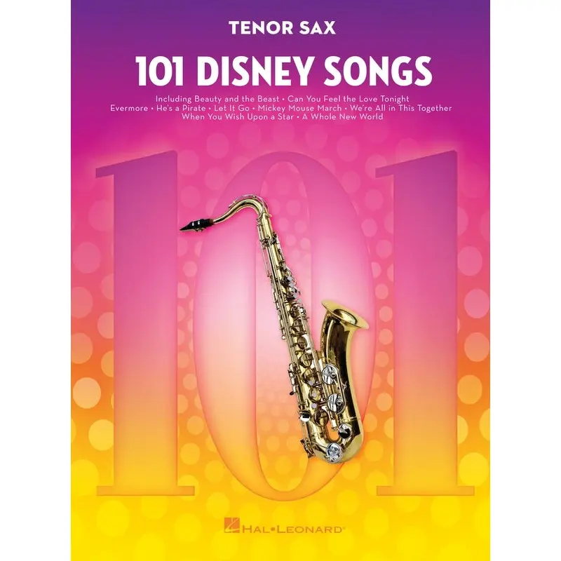 101 DISNEY SONGS FOR TENOR SAX