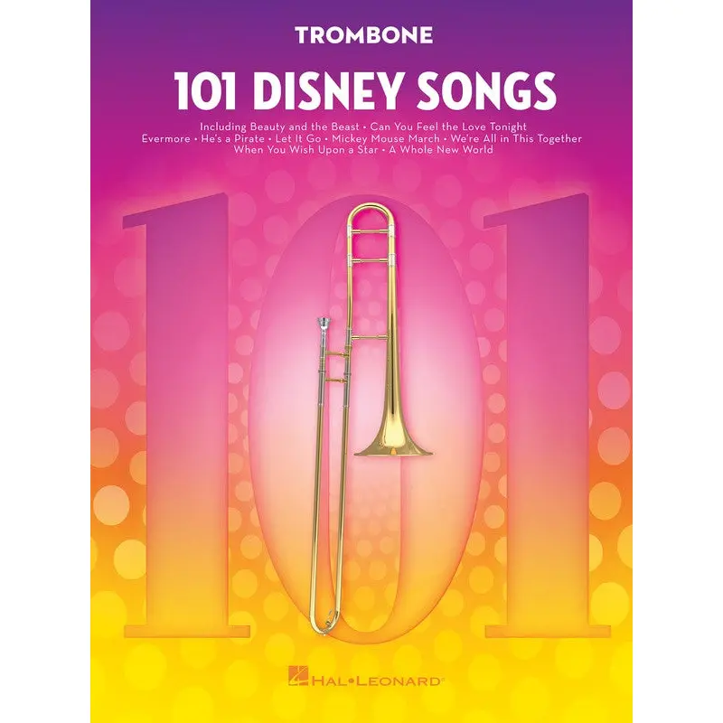 101 DISNEY SONGS FOR TROMBONE