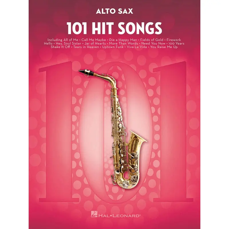 101 HIT SONGS FOR ALTO SAX