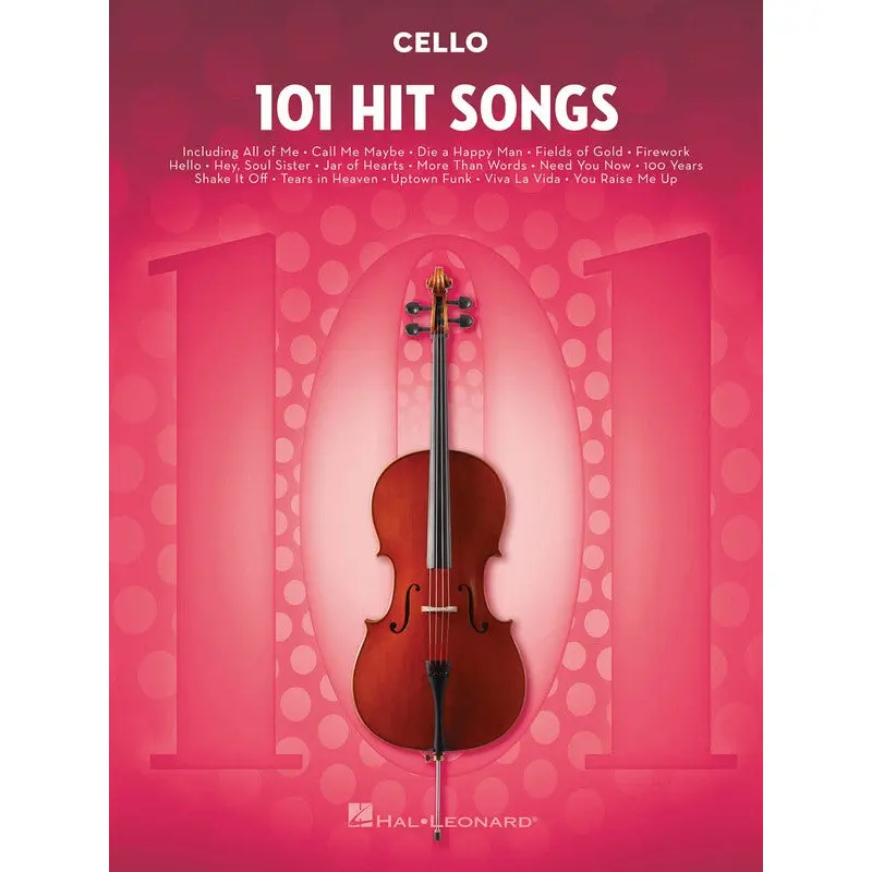 101 HIT SONGS FOR CELLO