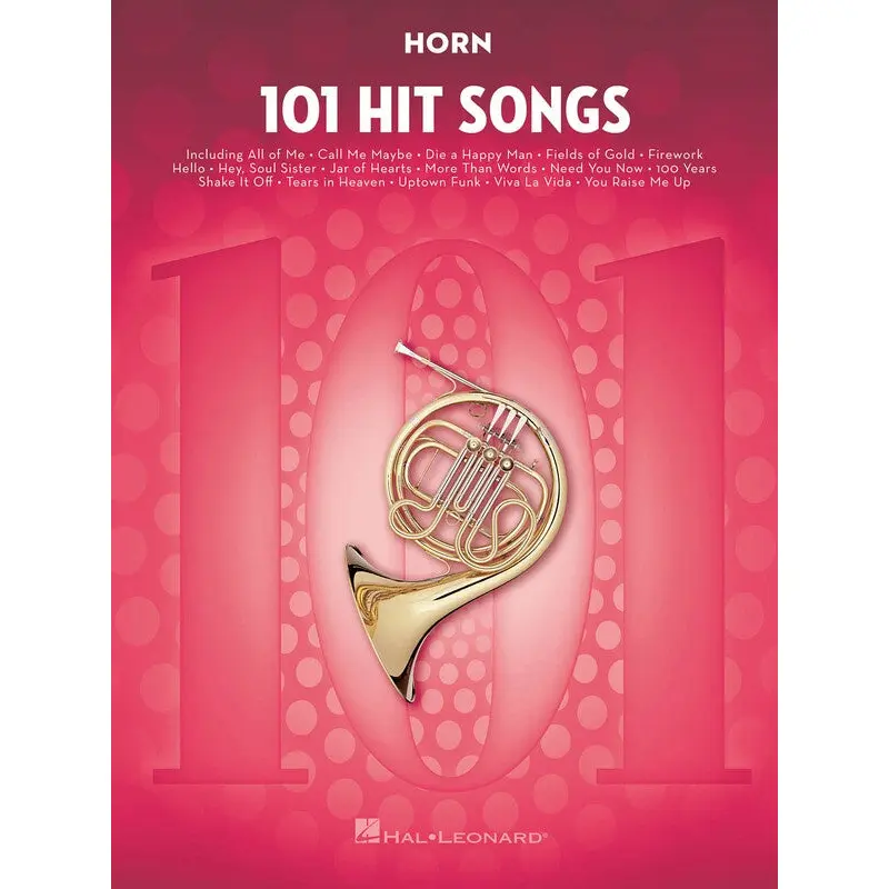 101 HIT SONGS FOR HORN