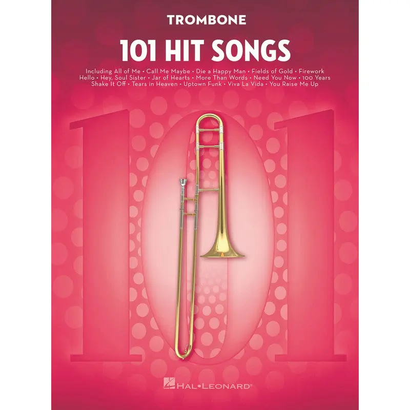 101 HIT SONGS FOR TROMBONE