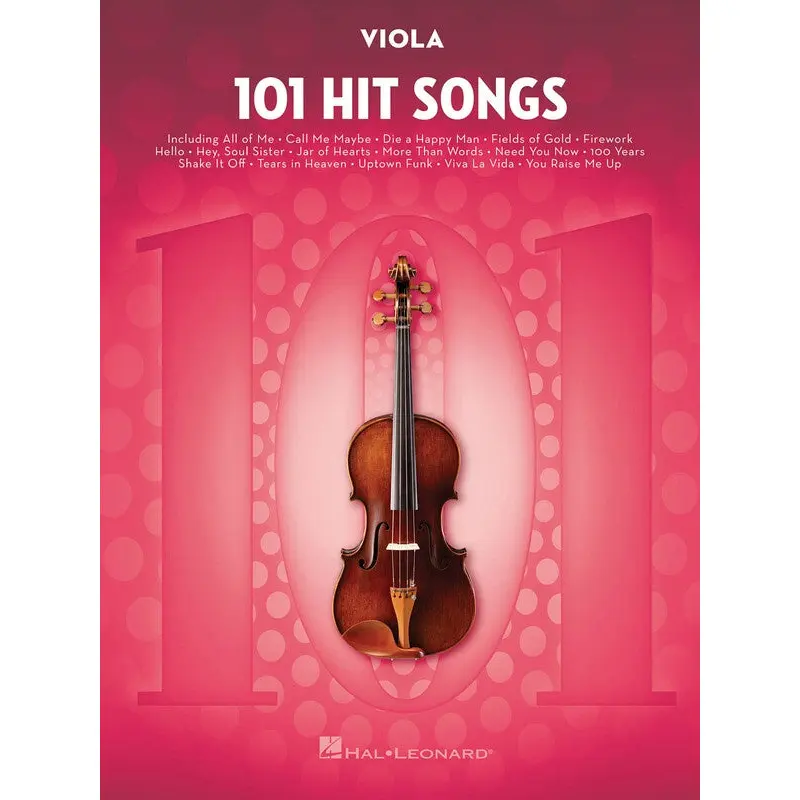 101 HIT SONGS FOR VIOLA