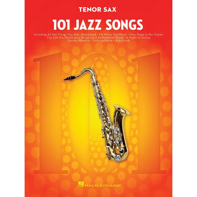 101 JAZZ SONGS FOR TENOR SAX