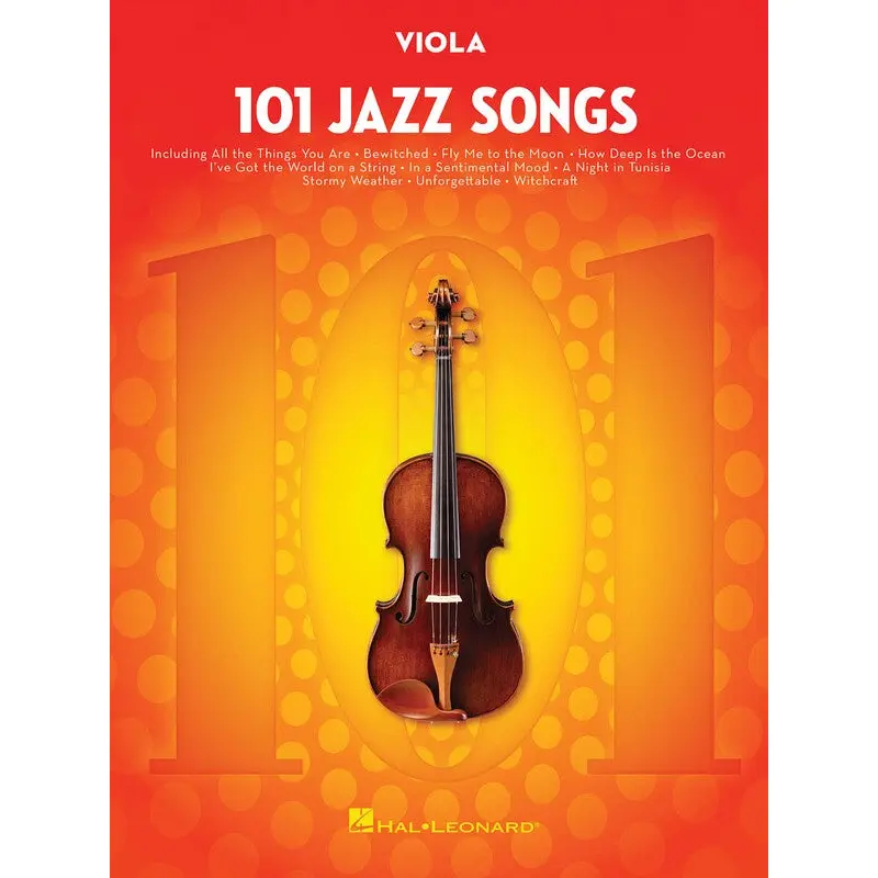101 JAZZ SONGS FOR VIOLA