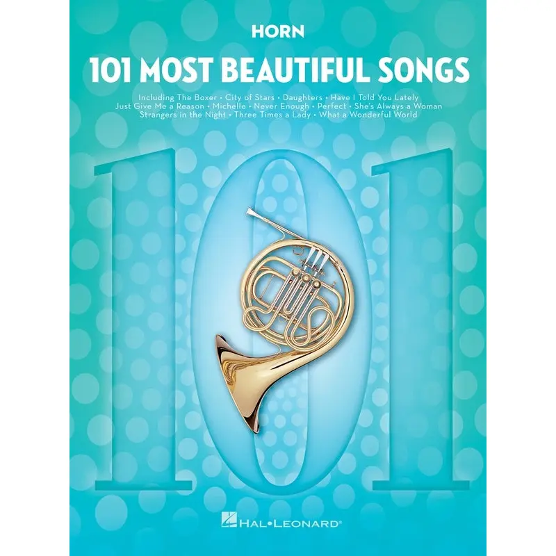 101 MOST BEAUTIFUL SONGS FOR HORN