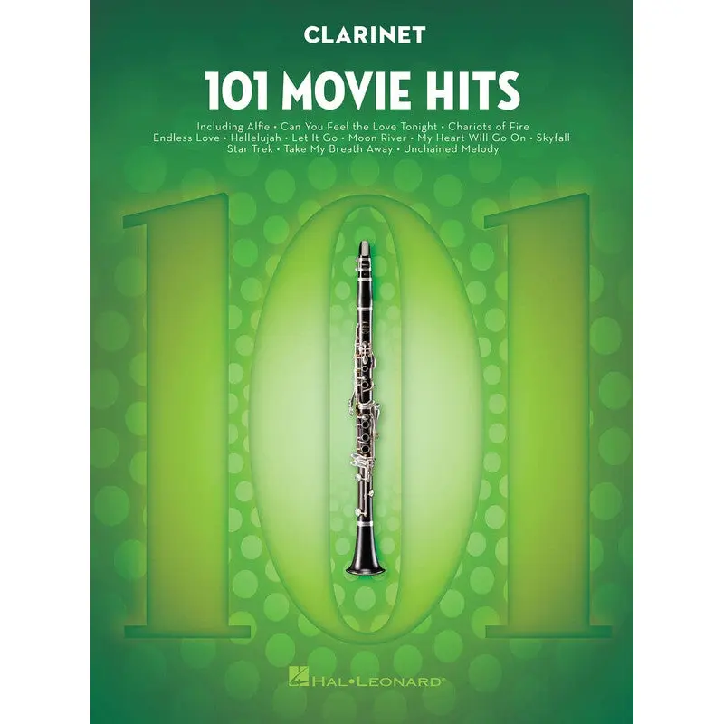 101 MOVIE HITS FOR CLARINET