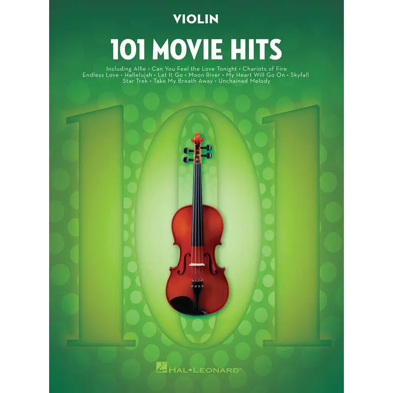 101 MOVIE HITS FOR VIOLIN