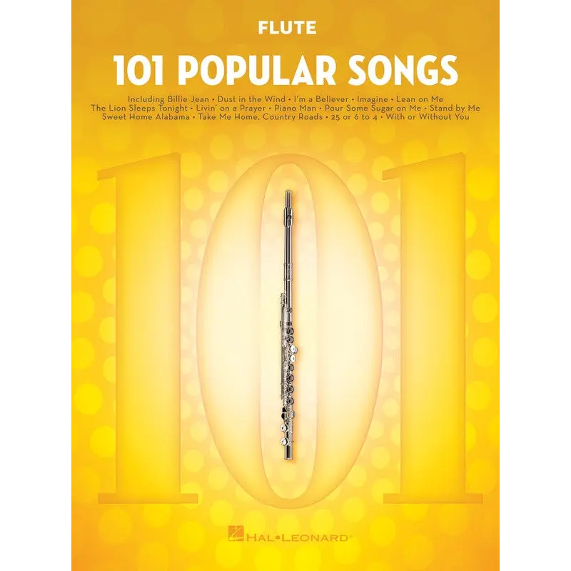 101 POPULAR SONGS FOR FLUTE