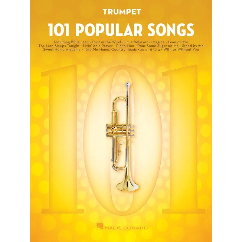 101 POPULAR SONGS FOR TRUMPET