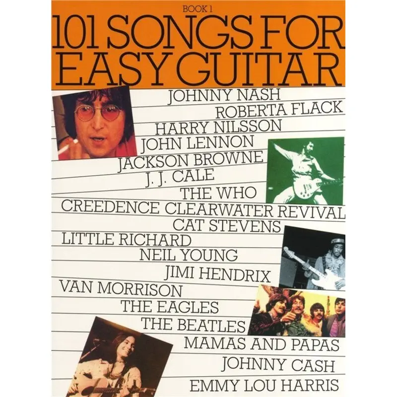 101 SONGS FOR EASY GUITAR BK 1